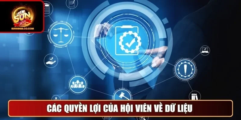 Các quyền lợi của hội viên về dữ liệu