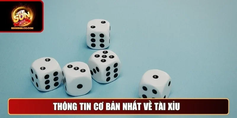 Thông tin cơ bản nhất về tài xỉu